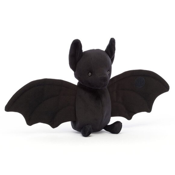 RARE Jellycat Wrapabat Black BNWT - Picture 2 of 8